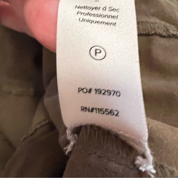 Cinq a Sept Kelly High Rise Cargo Pant Joggers 00 Brown cropped high waist - Picture 11 of 16